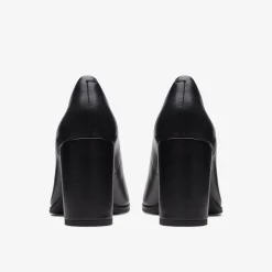 Freva 85 Court Black Leather