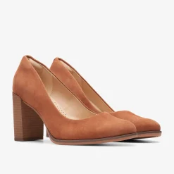 Freva 85 Court Caramel Suede