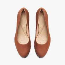 Freva 85 Court Caramel Suede