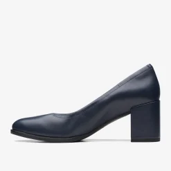 Freva 55 Court Navy Leather