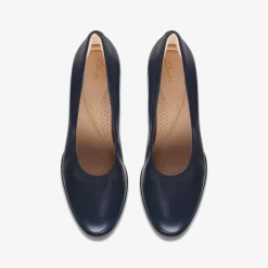 Freva 55 Court Navy Leather