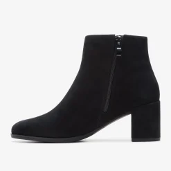 Freva 55 Zip Black Suede