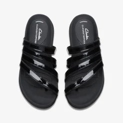 Glide Hi Iris Black Patent