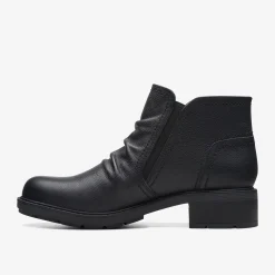 Hearth Dove Black Leather