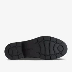 Hearth Dove Black Leather