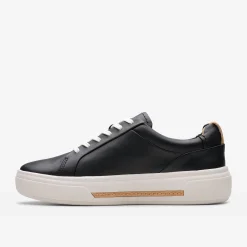 Hollyhock Walk Black Leather