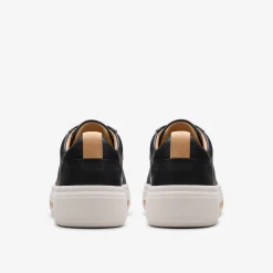 Hollyhock Walk Black Leather