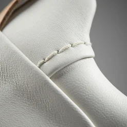 Hollyhock Walk Off White Leather