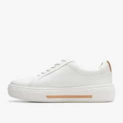Hollyhock Walk Off White Leather