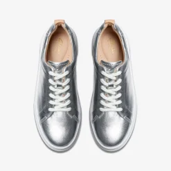Hollyhock Walk Silver Leather