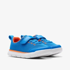 Hoop Run Kid Blue Synthetic