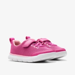 Hoop Run Kid Pink Synthetic