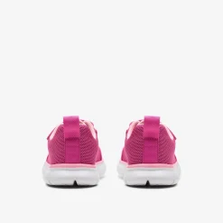 Hoop Run Kid Pink Synthetic