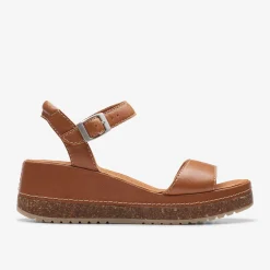 Kassanda Lily Tan Leather