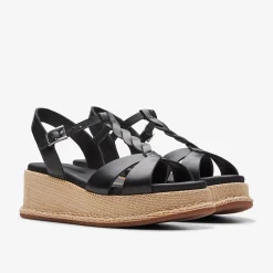KIMMEI TWIST Black Leather