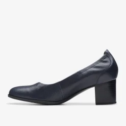 Loken Step Navy Leather