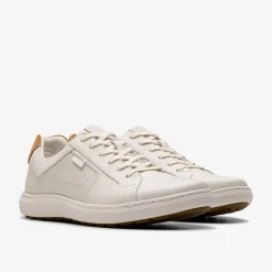 Mapstone Lace White Leather