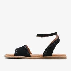 Maritime May Black Suede