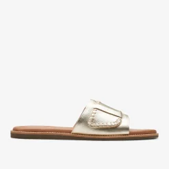 Maritime Mule Champagne Leather