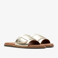Maritime Mule Champagne Leather