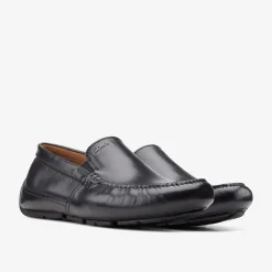 Markman Plain Black Leather