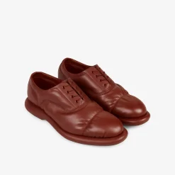 Martine Rose Mens Oxford 1 Oxblood Leather