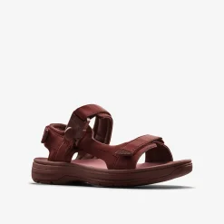 Martine Rose Mens Sandal 2 Oxblood Textile