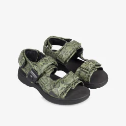 Martine Rose Mens Sandal 1 Green Snake