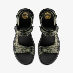 Martine Rose Mens Sandal 2 Green Textile