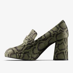 Martine Rose Womens Loafer 2 Green Textile