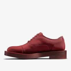 Martine Rose Womens Oxford 2 Oxblood Textile