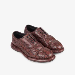 Martine Rose Womens Oxford 1 Brown Snake