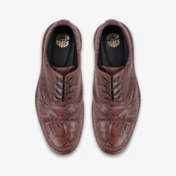 Martine Rose Womens Oxford 1 Brown Snake
