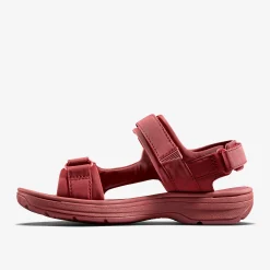 Martine Rose Womens Sandal 2 Oxblood Textile