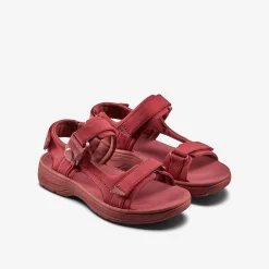Martine Rose Womens Sandal 2 Oxblood Textile