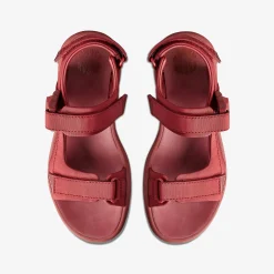 Martine Rose Womens Sandal 2 Oxblood Textile