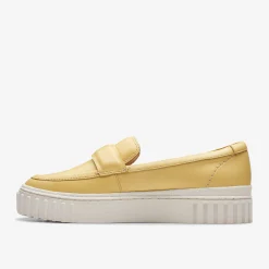 Mayhill Cove Yellow Leather