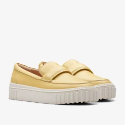 Mayhill Cove Yellow Leather