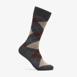 Mens Argyle Charcoal
