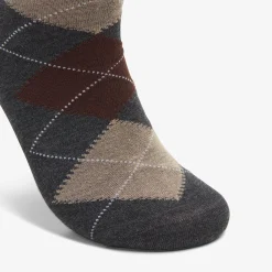 Mens Argyle Charcoal