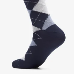 Mens Argyle Navy