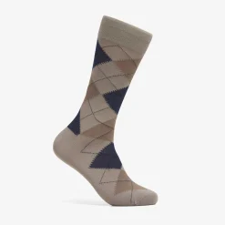 Mens Argyle Taupe