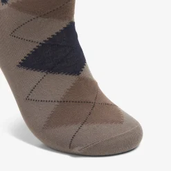 Mens Argyle Taupe