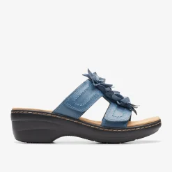 Merliah Raelyn Blue Leather