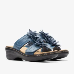 Merliah Raelyn Blue Leather