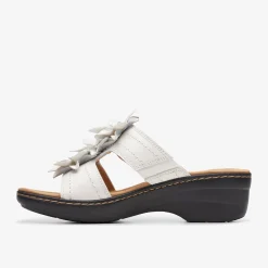 Merliah Raelyn White Leather