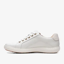 Nalle Lace White Leather