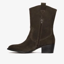 Octavia Up Dark Brown Suede