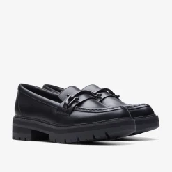 Orianna Bit Black Leather
