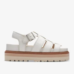 Orianna Twist Off White Leather